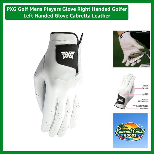 Cabretta leather golf glove - golf,
